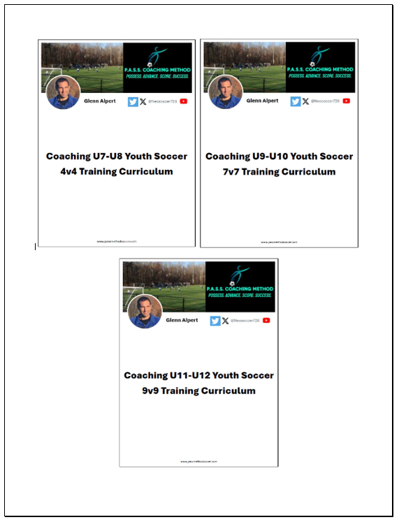 Coaching U7-U12 Youth Soccer Curriculum Bundle