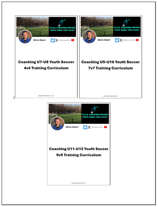 Coaching U7-U12 Youth Soccer Curriculum Bundle